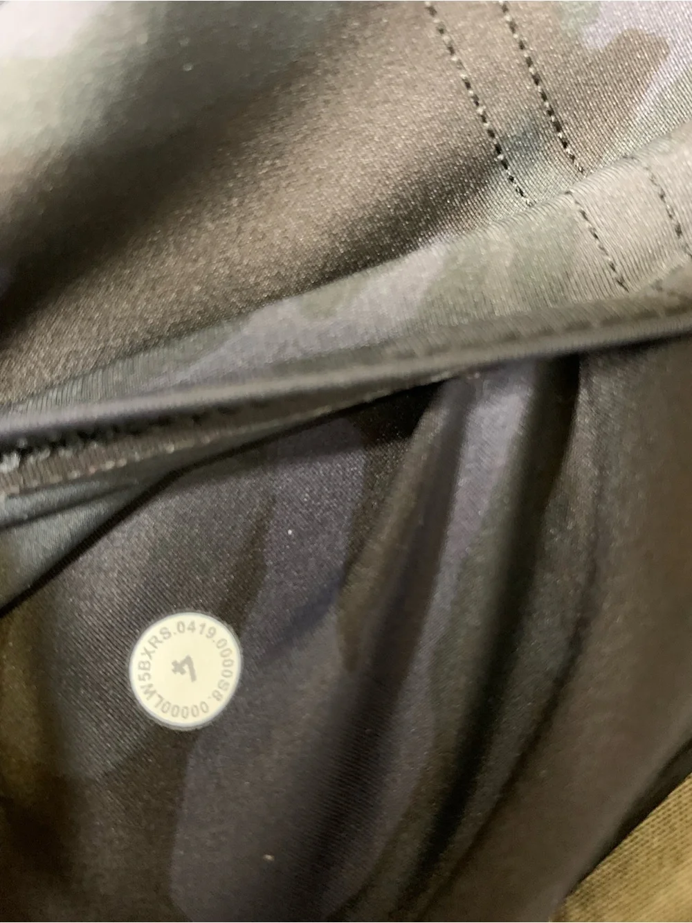 Lululemon Fast and Free Tight ll 25” inseam Incognito Camo Multi Grey size 4
